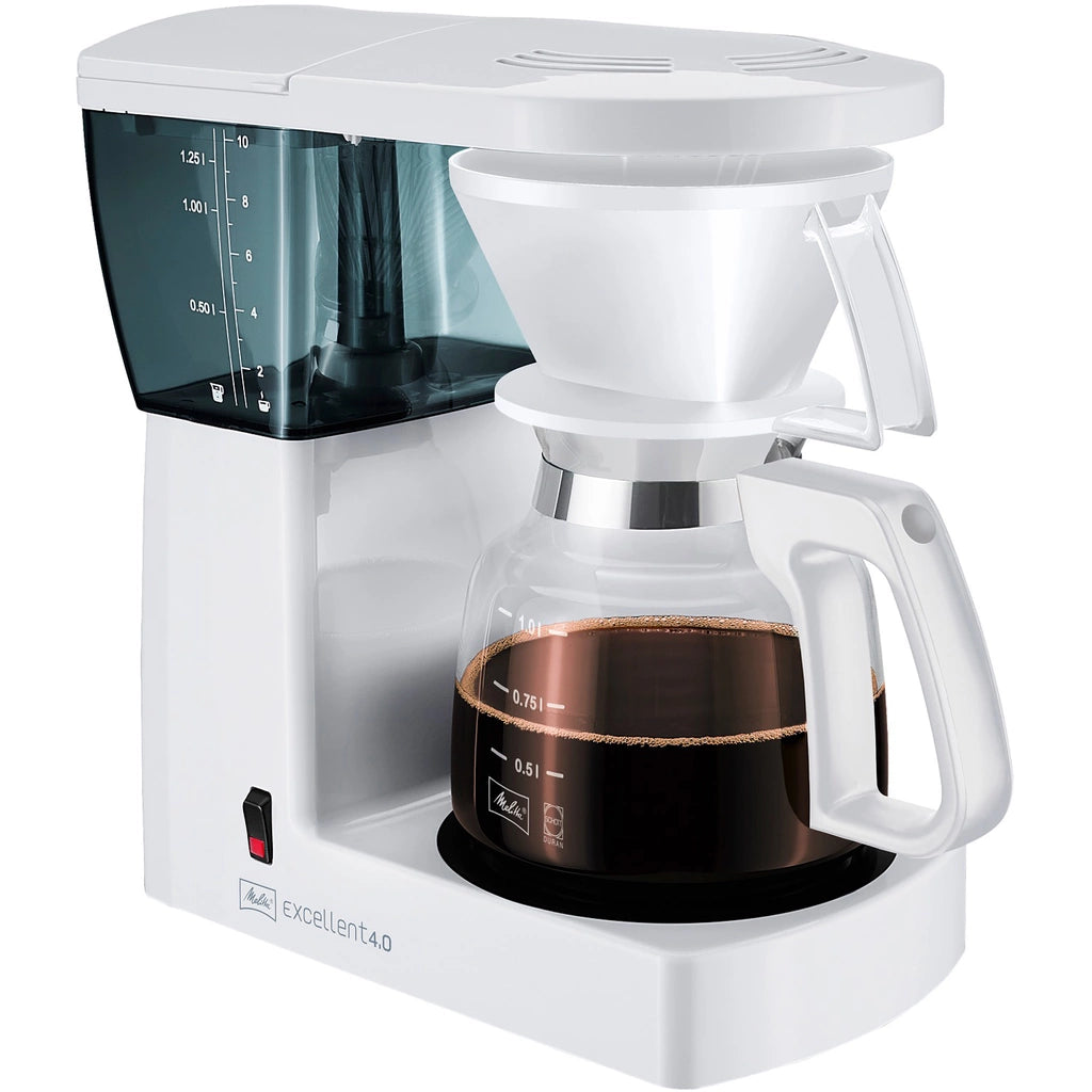 Melitta Excellent 4.0 Vit Kaffebryggare