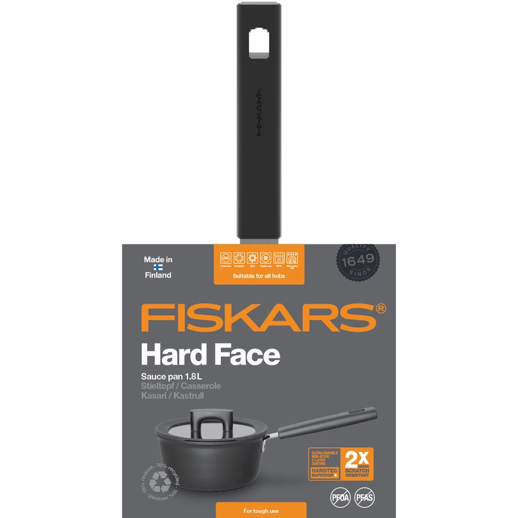 Fiskars Kastrull 1,8 L/18 cm Hard Face