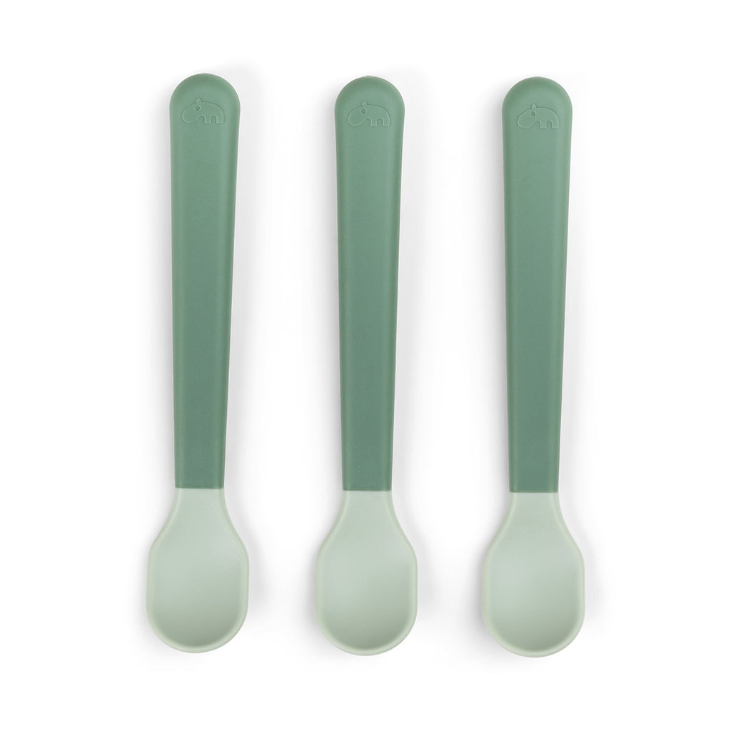 Done by deer Easy-grip foodie sked 3-pack Green