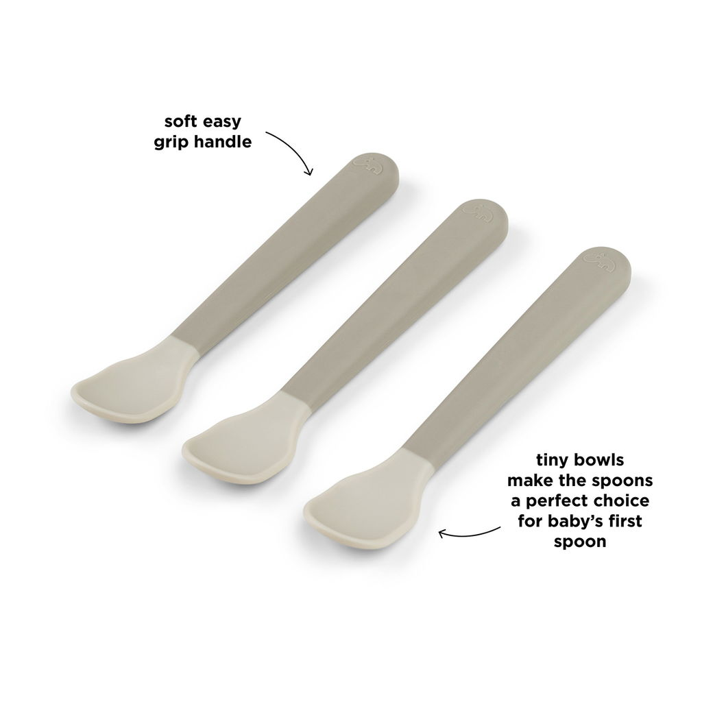 Done by deer Easy-grip foodie sked 3-pack Sand