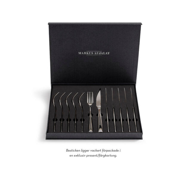 Markus Aujalay Signature kött- & grillbestick set 12 delar