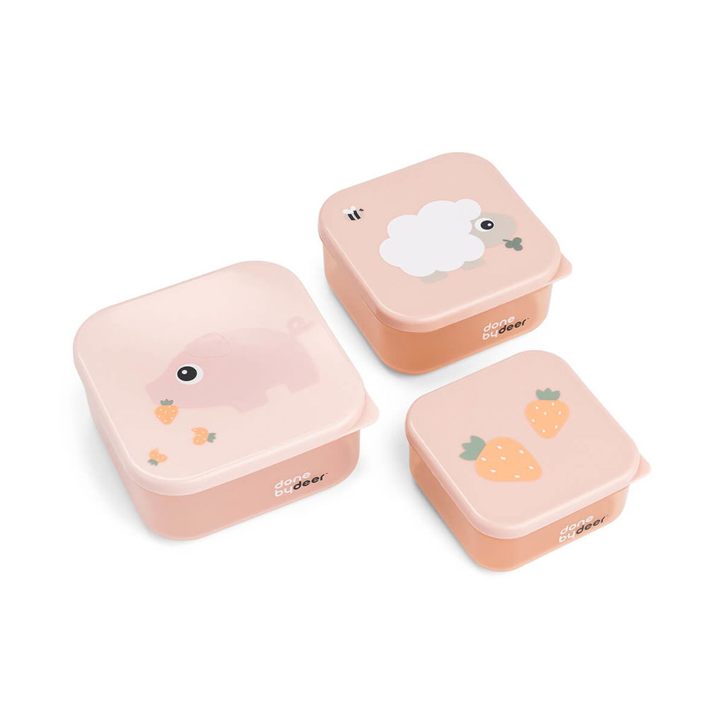 Done By Deer Snack Box 3-pack Tiny Farm Powder