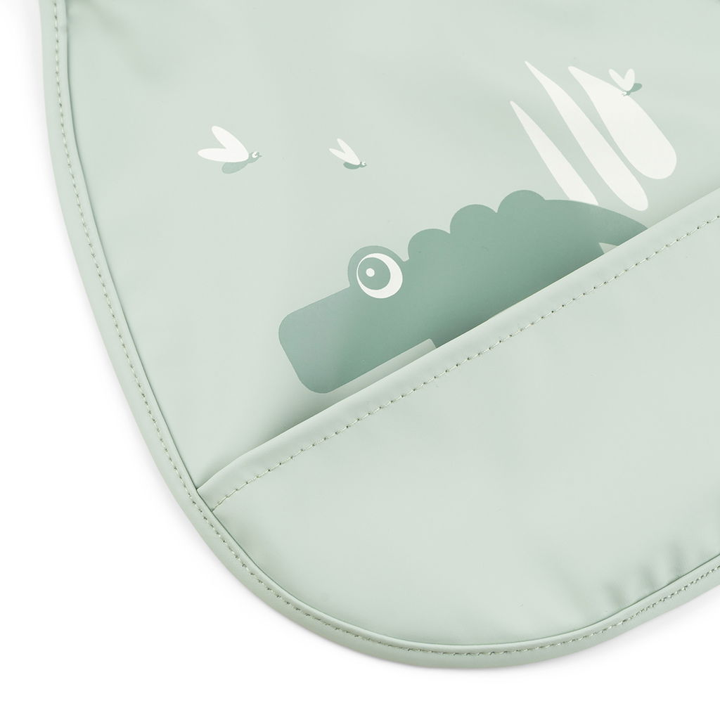 Done by deer Croco Tiny haklapp 2-pack Green