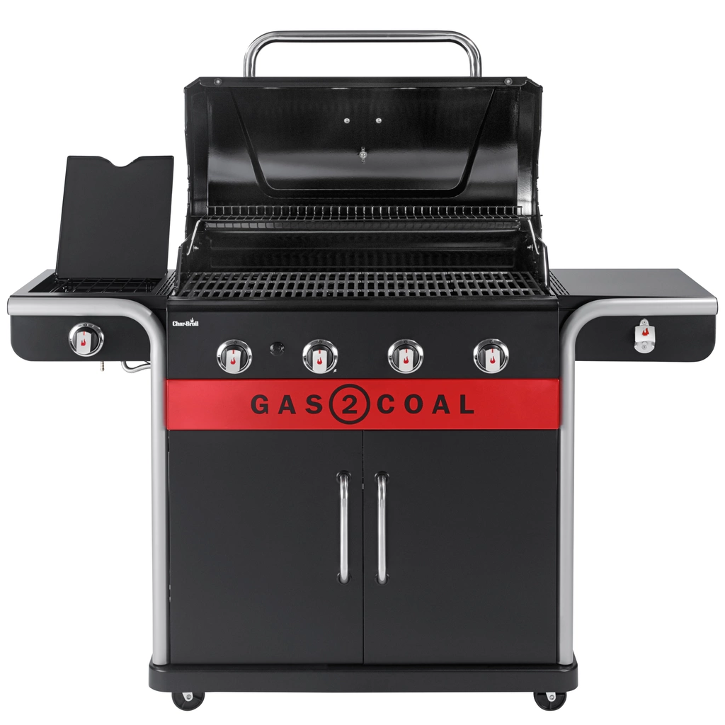 Char-Broil Hybridgrill Gas2Coal 2.0 4+1 Brännare