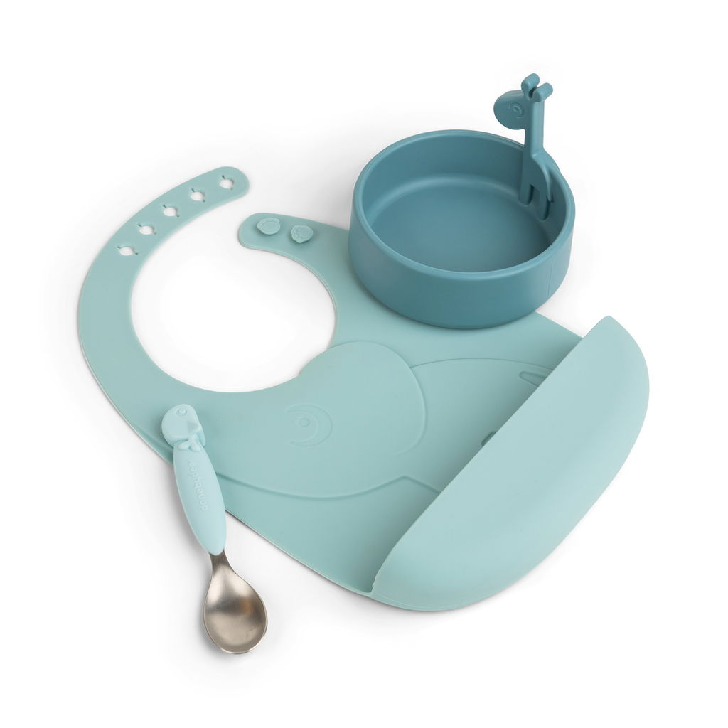 Done by Deer Peekaboo first meal set Blue