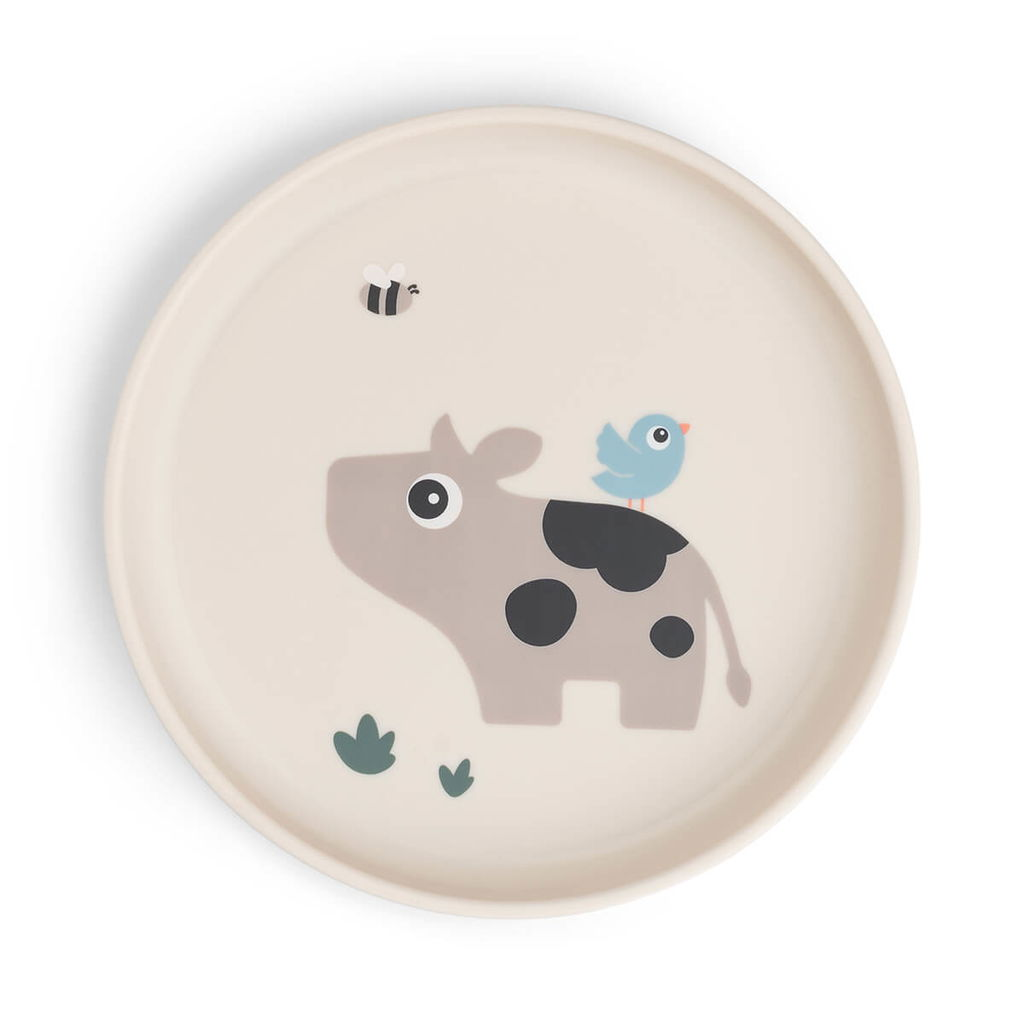 Done by Deer Foodie tallrik Tiny farm Sand