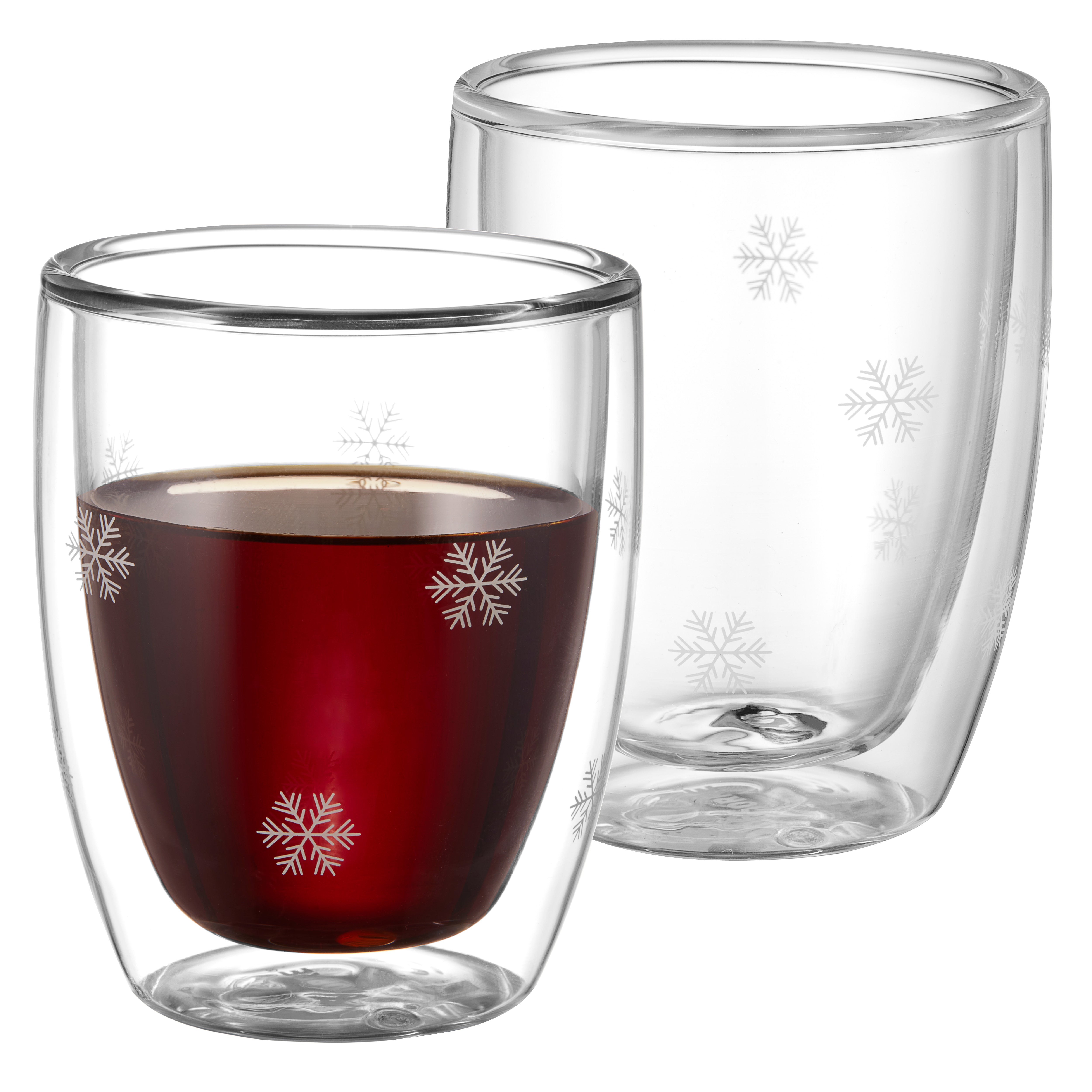 Dorre Snöstjärna Dubbelväggigt Glas 2-pack