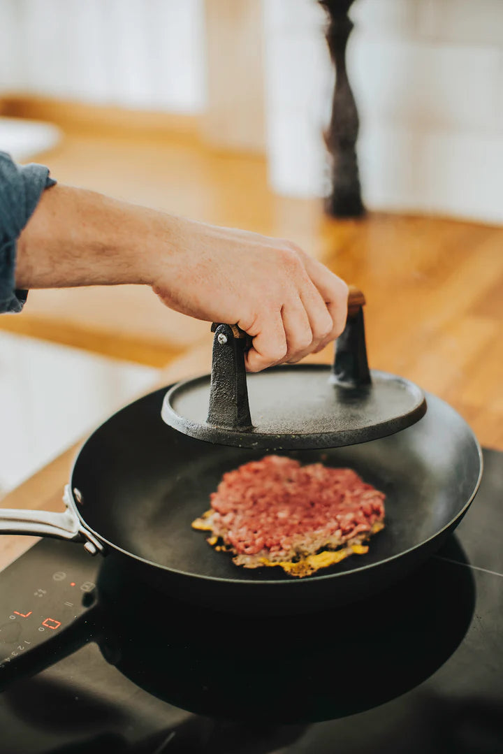 Dorre Hally Hamburgerpress Gjutjärn