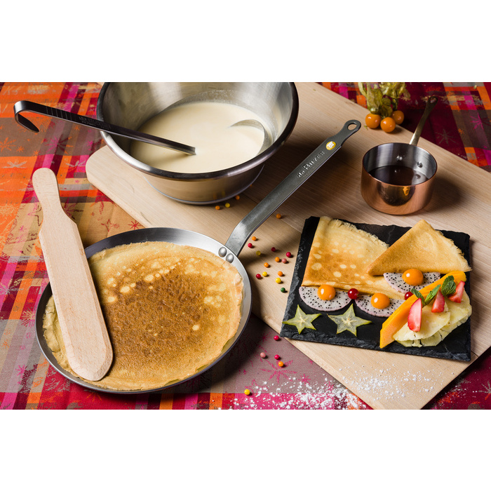 De buyer Pannkakspanna Kolstål Lyonnaise Mineral B Dia 24 cm