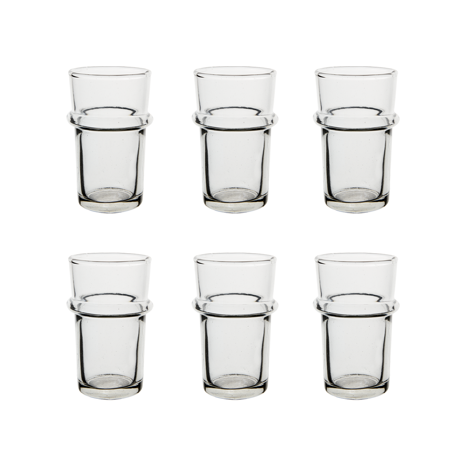 HYDE Glas, Klar 6-pack Ø7 cm