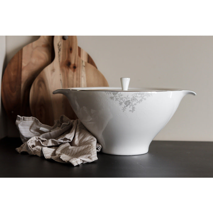 Royal Porcelain Angelina Platinum Terrin 3,2 L Vit