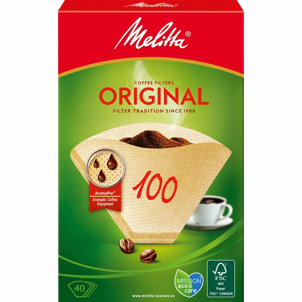 Melitta Kaffefilter 100 40pack  9st DFP