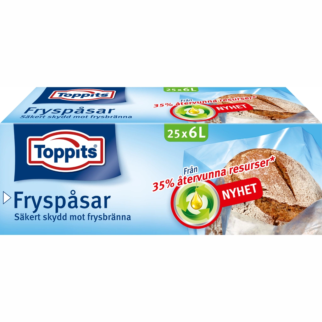 Toppits Fryspåsar 6L 25st