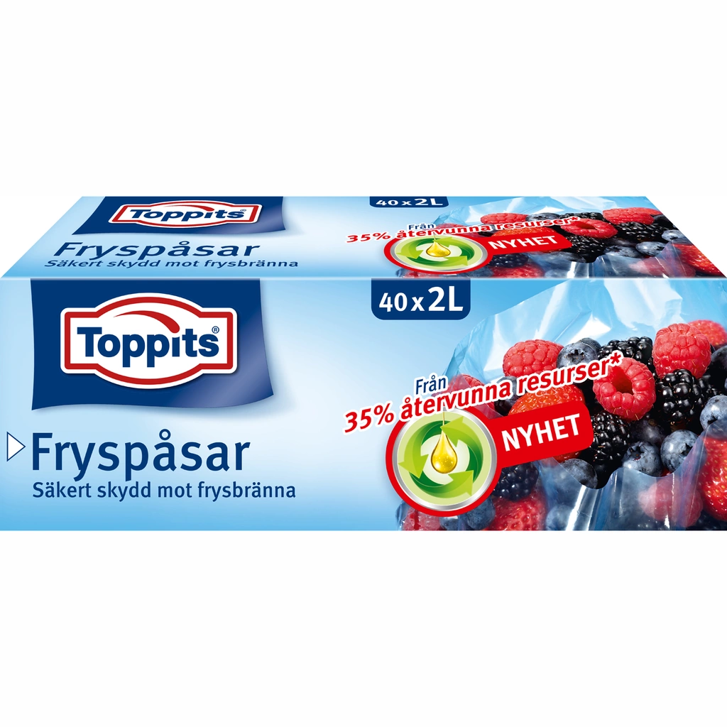 Toppits Fryspåsar 2L 40st