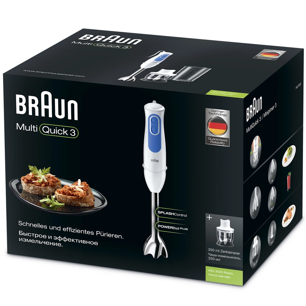 Braun Stavmixer MQ3020 Pesto P-Plus