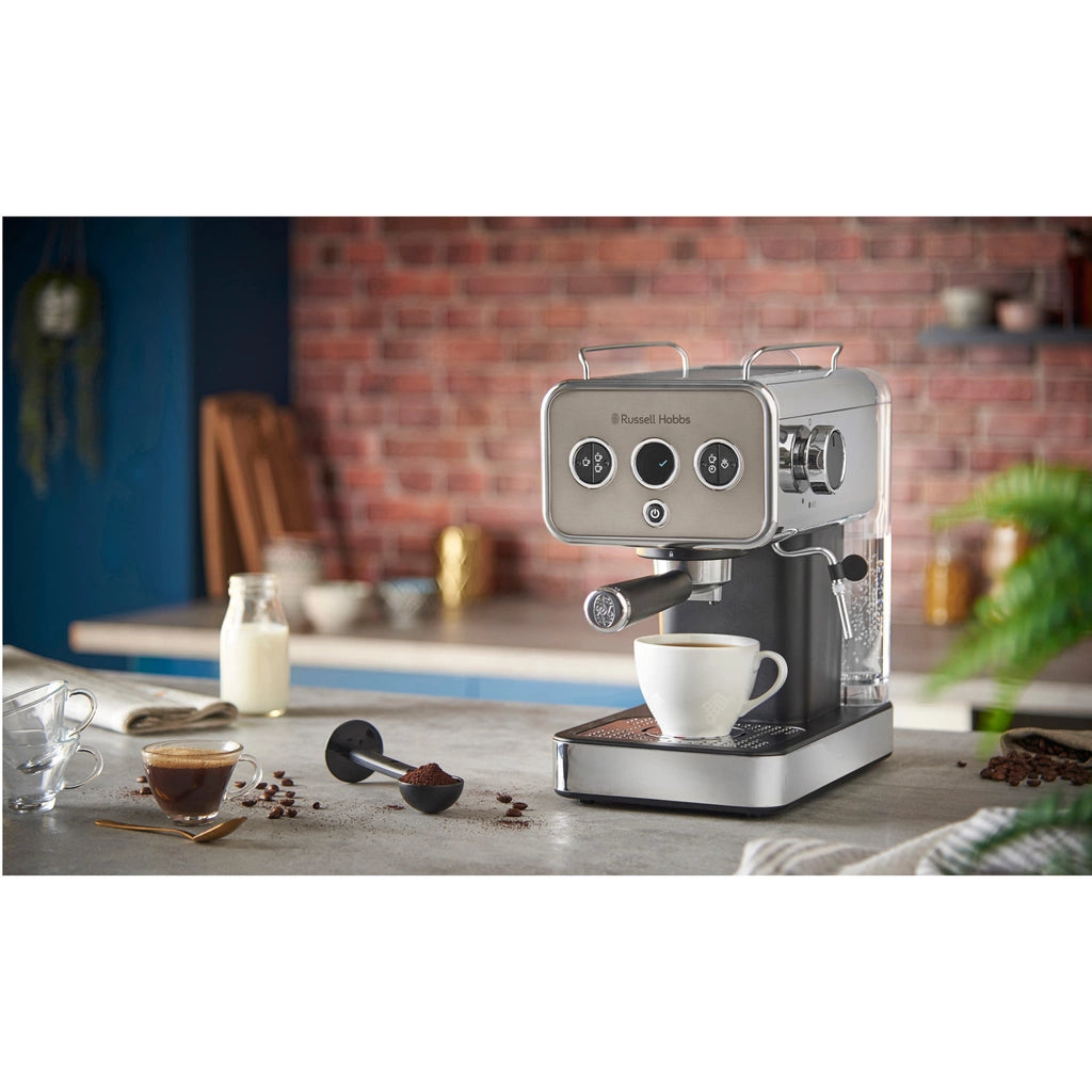 Russell Hobbs Espressomaskin  Distinctions Espresso Machine Titanium  26452-56