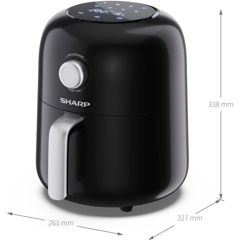 Sharp Airfryer 4L 1300W - AF-GS404AE-B