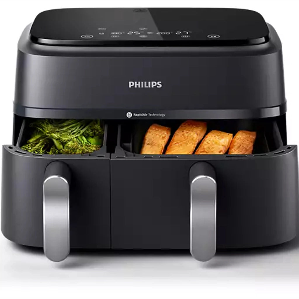 Philips Airfryer 3000 Series Dual Basket, 9L, NA351/00