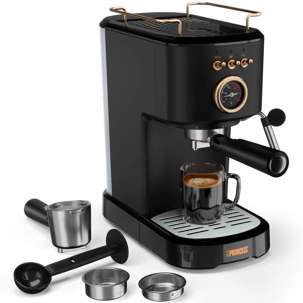 Princess Espressomaskin Manuell 249417 20Bar 1,2lc 1100W