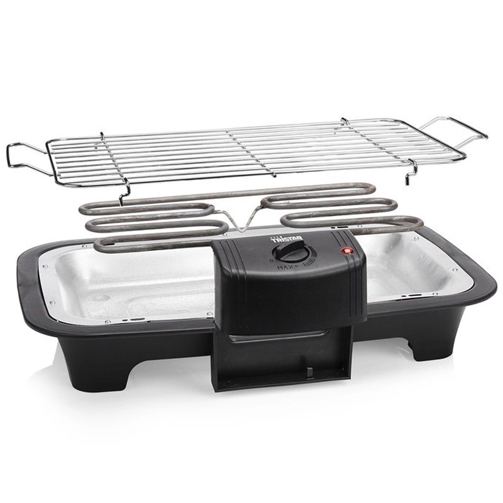 Tristar El-grill med stativ BQ-2883 inkl hylla 2000W