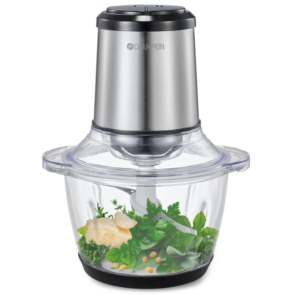 Champion Mini Chopper 1,2L 400W Glasskål MC310 Rostfri