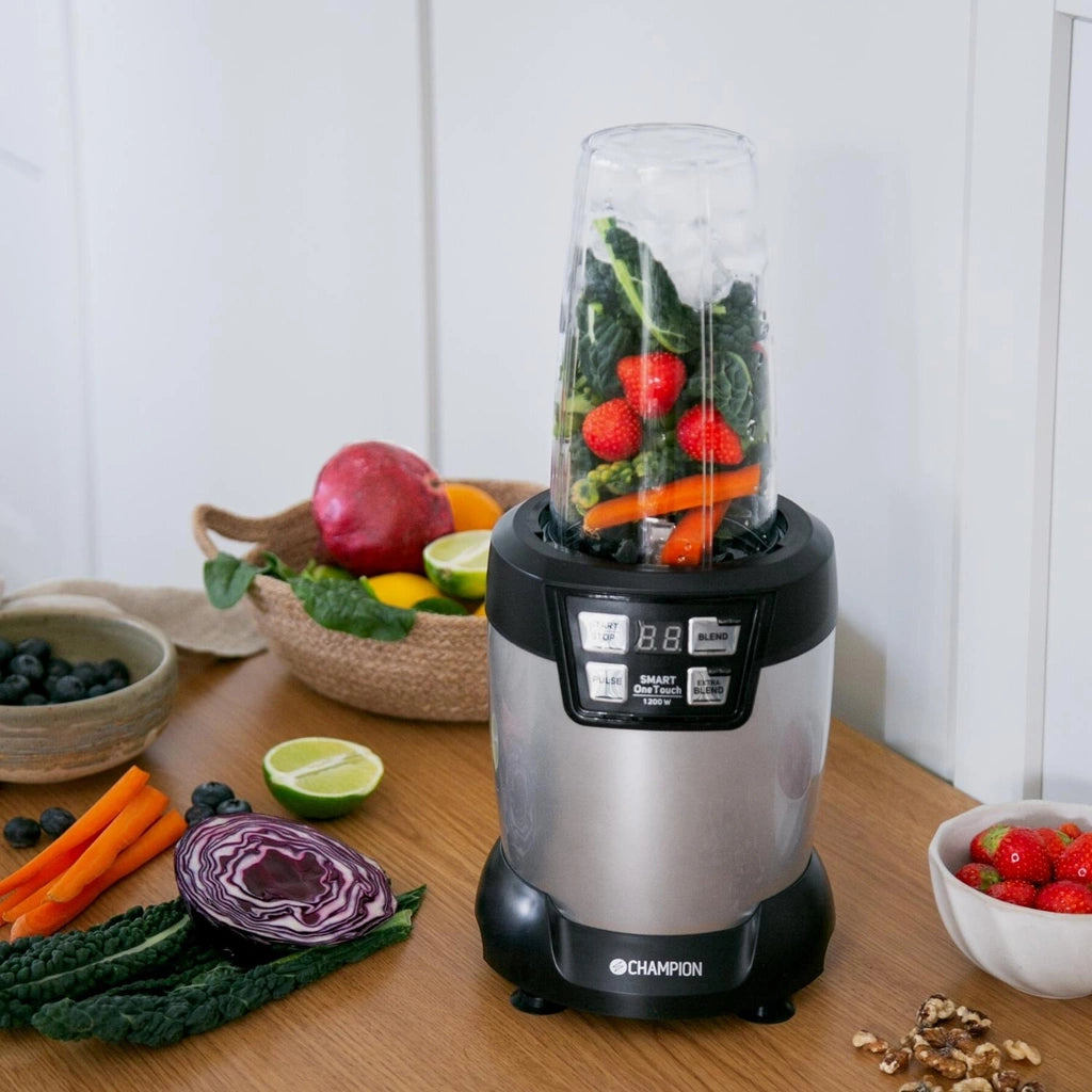 Champion Nutrition Blender Pro Digital 1200W NB500 Svart/Silver