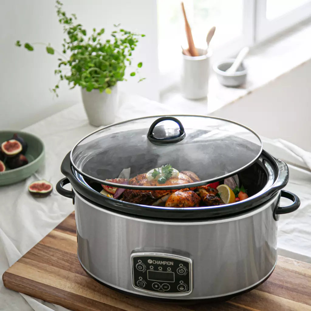 Champion Slowcooker 4,5L 280W SC110 Rostfri