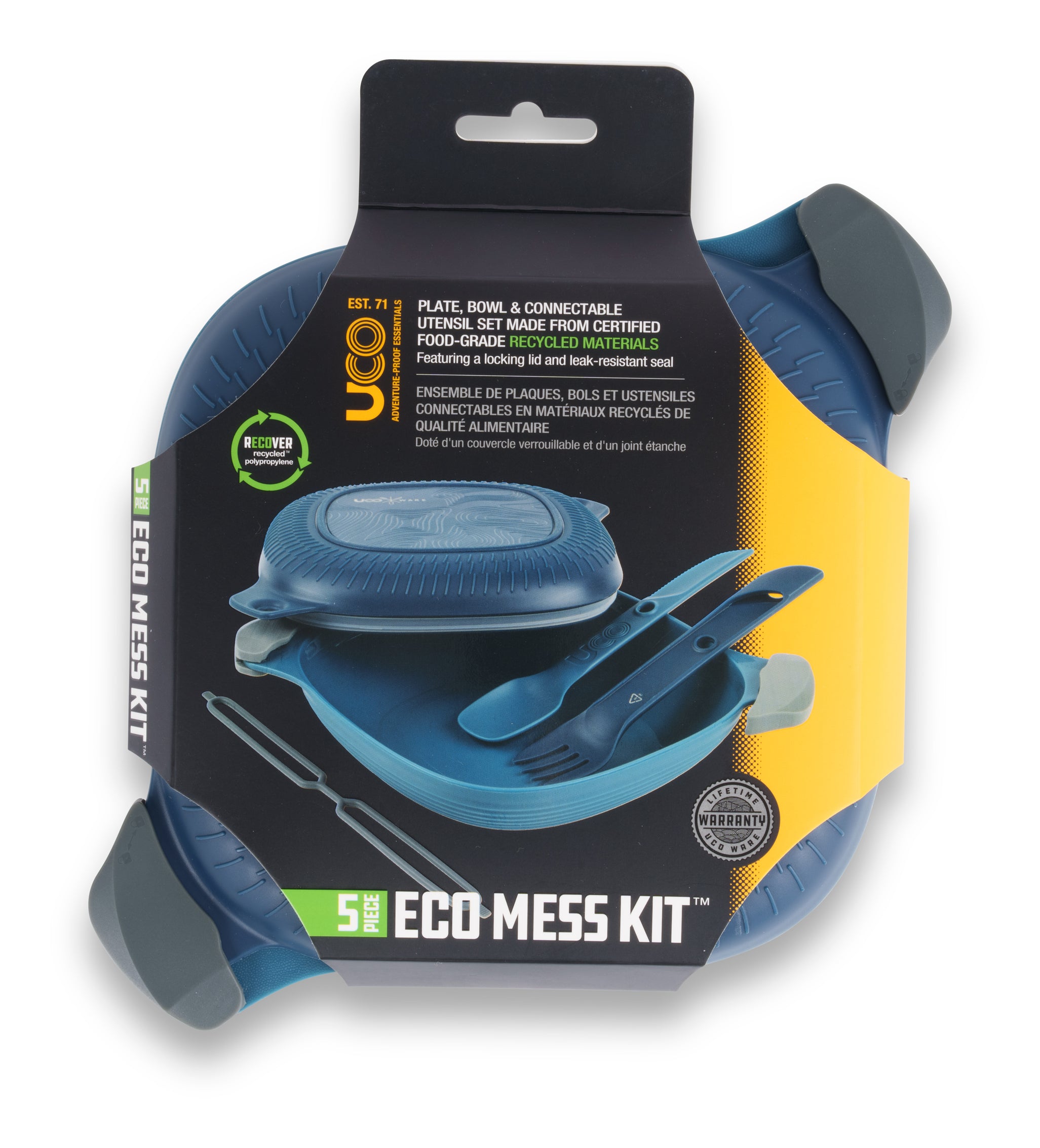 UCO Eco Five Piece MessKit Ocean Blue