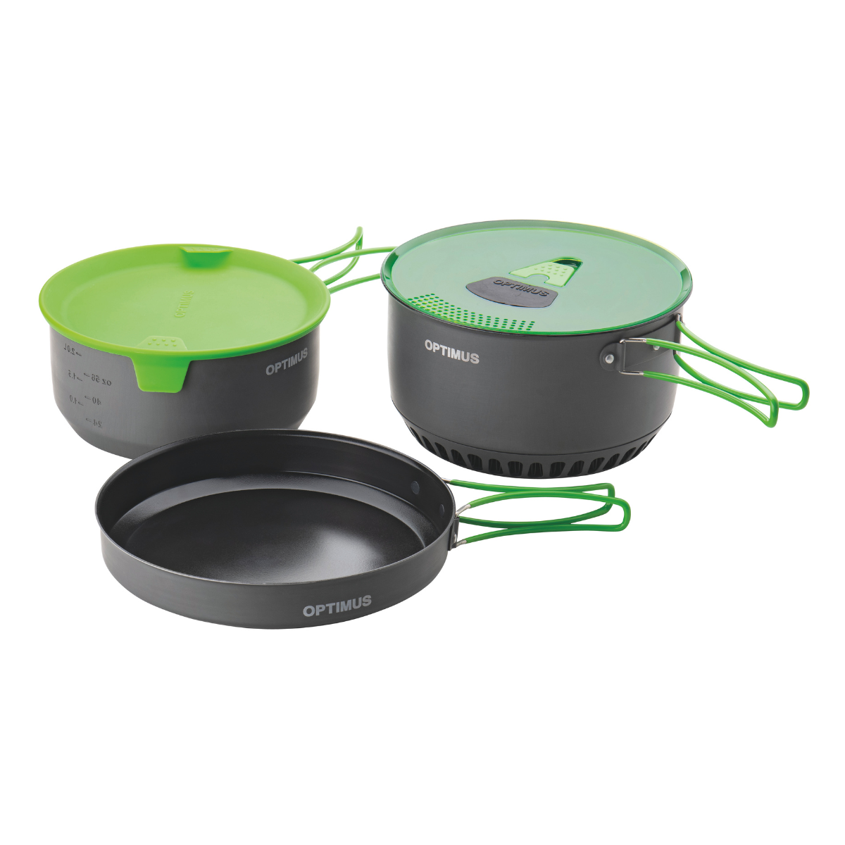 Optimus Terra Camp 4 Pot Set Grå