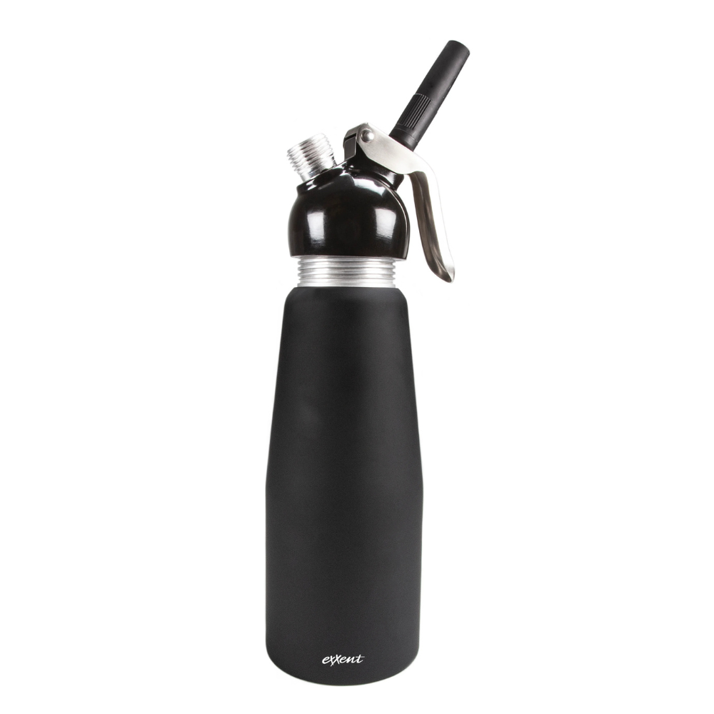 Exxent Gräddsifon 0,5 L Svart