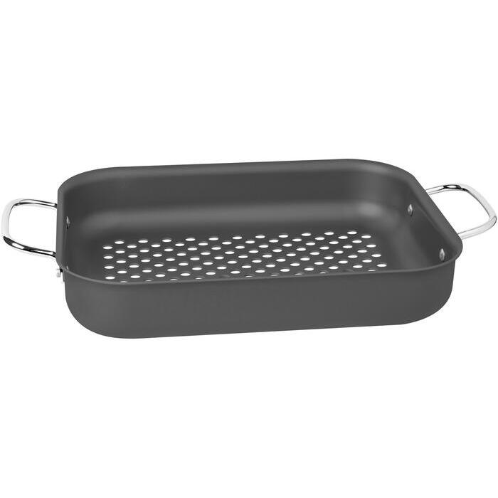 Tramontina Churrasco grillform 28x22 cm svart