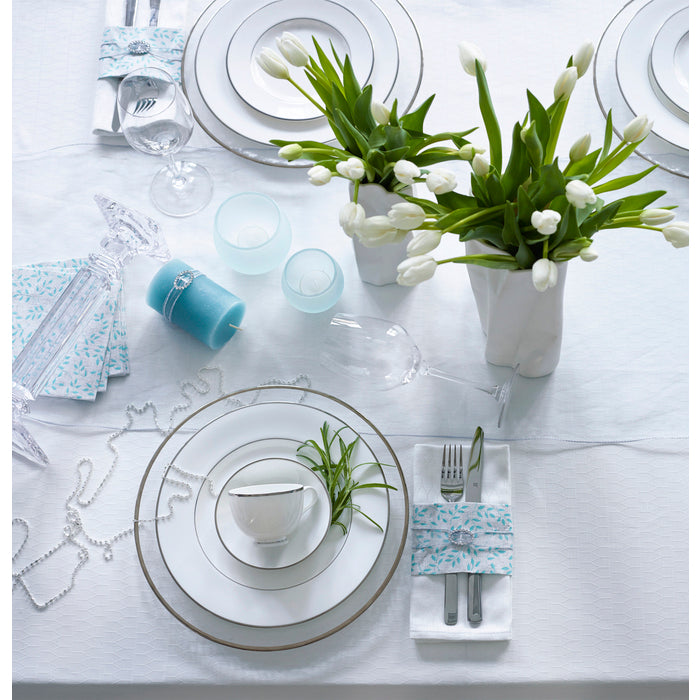 Royal Porcelain Platinum Tallrik 27 cm Vit 6-pack