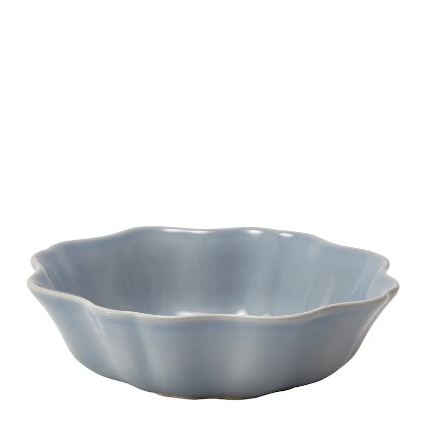Stiernholm Camelia pastatallrik 21,5 cm ljusblå 6-pack