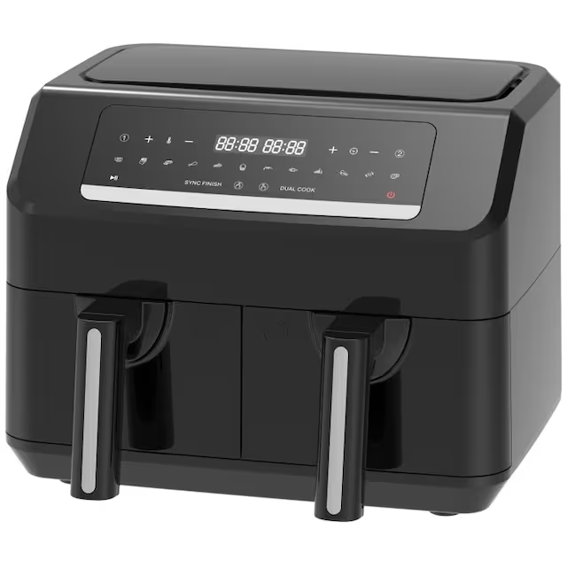 Emerio Airfryer Dubbel 3,6 L + 3,6 L