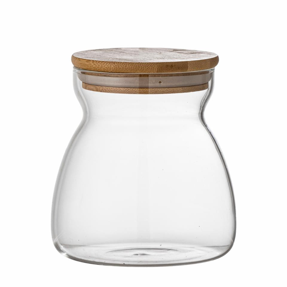 Bloomingville Tinse Burk Med Lock Klar Glas 70 cl