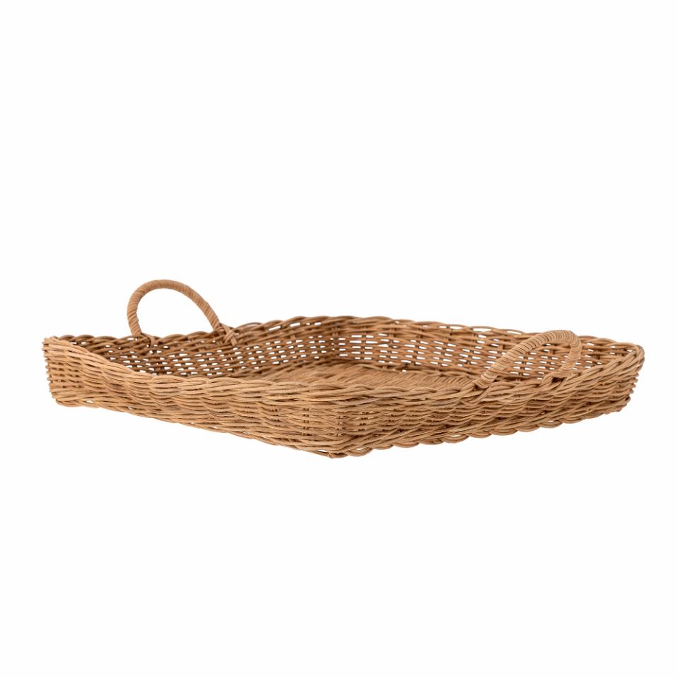 Bloomingville Angie Serveringsbricka Natur Rattan 40x40 cm