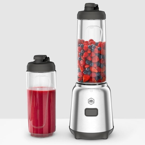 OBH Nordica Mix & Move Blender 2 x 0,6l. 300 W LH15FDS0