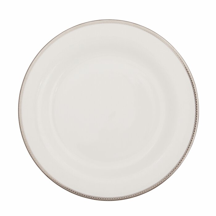 Royal Porcelain Silver Paisley Tallrik 28 cm Vit 6-pack
